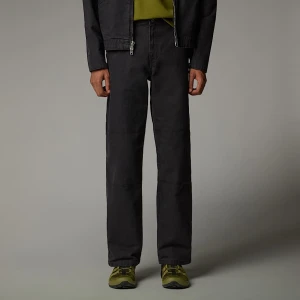 The North Face Męskie Płócienne Spodnie Robocze O Luźnym Kroju Cedar Tnf Black Rozmiar  male