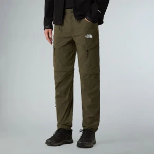 The North Face Męskie Przekształcalne Spodnie O Regularnym Zwężanym Kroju Exploration New Taupe Green Rozmiar  male