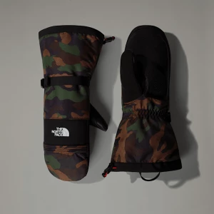 The North Face Męskie Rękawice Narciarskie Z Jednym Palcem Montana Tnf Black Tnf Camo Print Rozmiar XL male