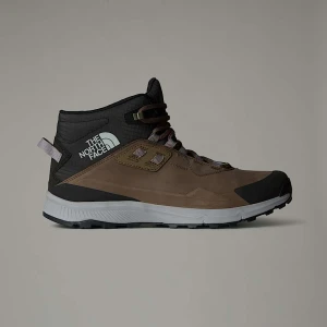 The North Face Męskie Skórzane Wodoodporne Buty Turystyczne Cragstone Bipartisan Brown-tnf Black Rozmiar 41 male