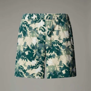 The North Face Męskie Szorty Bez Zapięcia Class V Pathfinder 7” Duck Green Lux Print Rozmiar  male