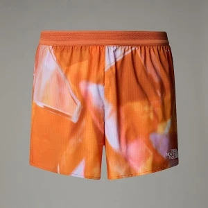 The North Face Męskie Szorty Sunriser 12,7 Cm Digital Orange Prisms Print Rozmiar  male