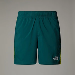 The North Face Męskie Szorty Z Blokami Kolorów 24/7 Deep Nori-sulphur Spring Green Rozmiar  male