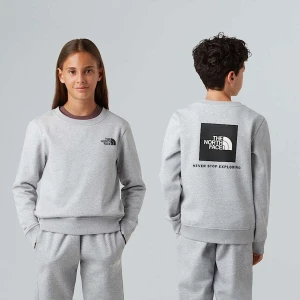 The North Face Młodzieżowa Bluza Nse Box Tnf Light Grey Heather Rozmiar L male