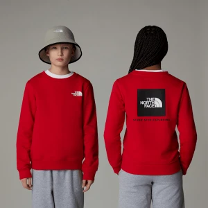 The North Face Młodzieżowa Bluza Redbox Tnf Red Rozmiar L male