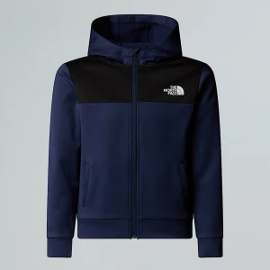 The North Face Młodzieżowa Bluza Z Kapturem I Zamkiem Na Całej Długości Reaxion Summit Navy Rozmiar S male
