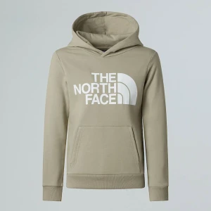 The North Face Młodzieżowa Bluza Z Kapturem New Peak Clay Grey Rozmiar S male