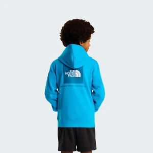 The North Face Młodzieżowa Bluza Z Kapturem Nse Box Meridian Blue Rozmiar XS male