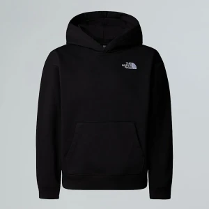 The North Face Młodzieżowa Bluza Z Kapturem O Kroju Oversize Essential Tnf Black Rozmiar XS male