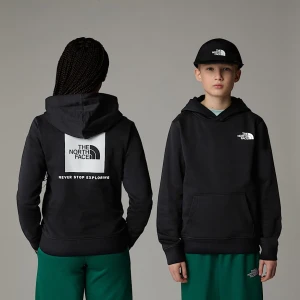 The North Face Młodzieżowa Bluza Z Kapturem Redbox Tnf Black Rozmiar M male