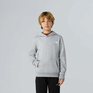 The North Face Młodzieżowa Bluza Z Kapturem Simple Dome Tnf Light Grey Heather Rozmiar S male