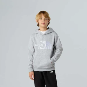The North Face Młodzieżowa Bluza Z Kapturem Wkładana Przez Głowę Drew Peak Tnf Light Grey Heather Rozmiar XXL male