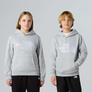The North Face Młodzieżowa Bluza Z Kapturem Wkładana Przez Głowę Drew Peak Tnf Light Grey Heather Rozmiar XL male