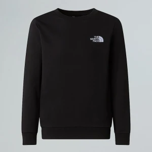 The North Face Młodzieżowa Bluza Z Okrągłym Dekoltem Tnf Black-tnf White Rozmiar M male