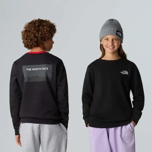 The North Face Młodzieżowa Bluza Z Okrągłym Dekoltem Tnf Black-tnf White Rozmiar L male