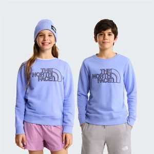 The North Face Młodzieżowa Bluza Z Okrągłym Drew Peak Dekoltem Periwinkle Glow Rozmiar XL male
