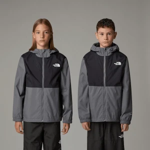 The North Face Młodzieżowa Kurtka Przeciwdeszczowa Kompatybilna Zip-in Smoked Pearl-tnf Black Rozmiar L male