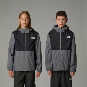 The North Face Młodzieżowa Kurtka Przeciwdeszczowa Kompatybilna Zip-in Smoked Pearl-tnf Black Rozmiar L male