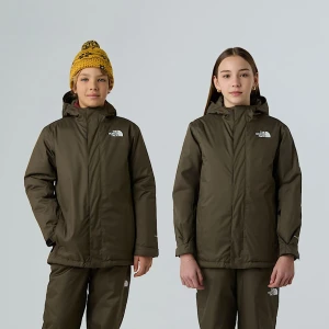 The North Face Młodzieżowa Kurtka Snowquest New Taupe Green Rozmiar L male