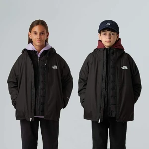 The North Face Młodzieżowa Kurtka Z Kapturem 4 W 1 Perrito Tnf Black Rozmiar XXL male