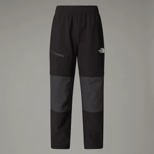 The North Face Młodzieżowe Przekształcane Spodnie Turystyczne Tnf Black-asphalt Grey Rozmiar L male