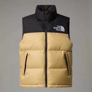 The North Face Młodzieżowy Bezrękawnik 1996 Retro Nuptse Khaki Stone Rozmiar L male