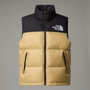 The North Face Młodzieżowy Bezrękawnik 1996 Retro Nuptse Khaki Stone Rozmiar XS male