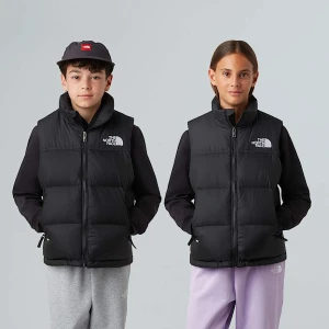 The North Face Młodzieżowy Bezrękawnik 1996 Retro Nuptse Tnf Black-tnf Black-recycled Down Rozmiar L male