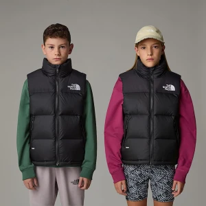 The North Face Młodzieżowy Bezrękawnik 1996 Retro Nuptse Tnf Black-tnf Black Rozmiar L male
