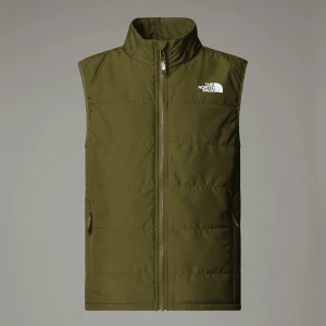 The North Face Młodzieżowy Ocieplany Bezrękawnik Reactor Forest Olive Rozmiar XL male