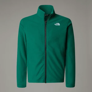 Zdjęcie produktu The North Face Młodzieżowy Polar Glacier Kompatybilny Zip-in Evergreen Rozmiar M male