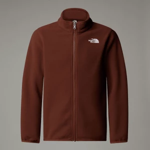 The North Face Młodzieżowy Polar Z Zamkiem Błyskawicznym Na Całej Długości Emilio Dark Oak Rozmiar M male