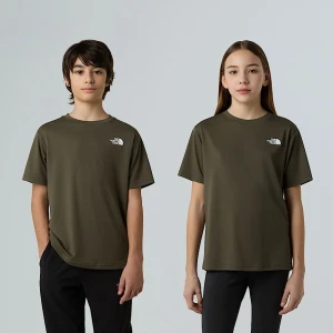 The North Face Młodzieżowy T-shirt 24/7 New Taupe Green Rozmiar XL male