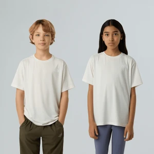 The North Face Młodzieżowy T-shirt 24/7 White Dune Rozmiar XXL male
