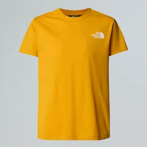 The North Face Młodzieżowy T-shirt Box Nse Summit Gold Rozmiar L male