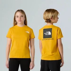 The North Face Młodzieżowy T-shirt Box Nse Summit Gold Rozmiar XXL male