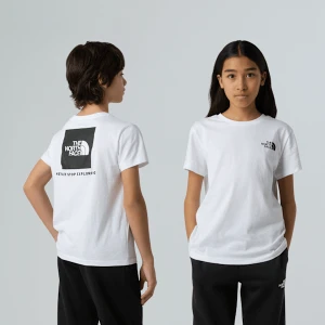 The North Face Młodzieżowy T-shirt Box Nse Tnf White Rozmiar L male