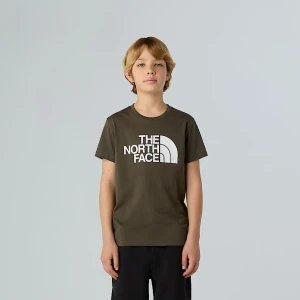 The North Face Młodzieżowy T-shirt Easy New Taupe Green Rozmiar S male