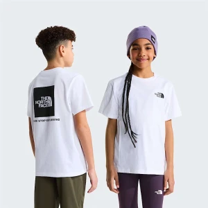 The North Face Młodzieżowy T-shirt Evolution Box Nse Tnf White Rozmiar L male