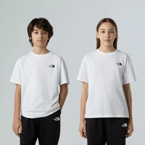 The North Face Młodzieżowy T-shirt Oversize Essential Tnf White Rozmiar L male