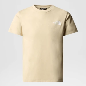 The North Face Młodzieżowy T-shirt Simple Dome Gravel Rozmiar XS male