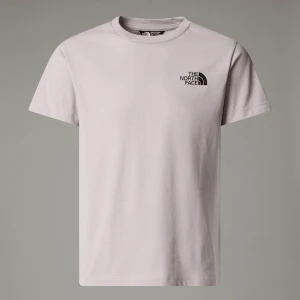 The North Face Młodzieżowy T-shirt Simple Dome Moonstone Grey Rozmiar XXL male