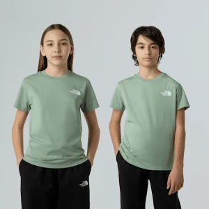 The North Face Młodzieżowy T-shirt Simple Dome Slate Moss Rozmiar XS male