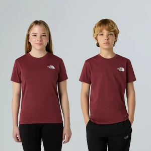 The North Face Młodzieżowy T-shirt Simple Dome Sumac Rozmiar M male