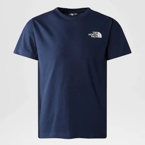 The North Face Młodzieżowy T-shirt Simple Dome Summit Navy Rozmiar M male
