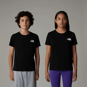 The North Face Młodzieżowy T-shirt Simple Dome Tnf Black Rozmiar XS male
