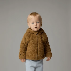 The North Face Niemowlęca Bluza Z Kapturem I Zamkiem Na Całej Długości Campshire Utility Brown Rozmiar 3-6 miesiecy unisex