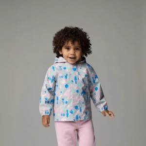 The North Face Niemowlęca Kurtka Przeciwdeszczowa Antora Moonstone Grey Multi Pitch Print Rozmiar 12-18 miesi?cy unisex