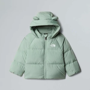 The North Face Niemowlęca Kurtka Puchowa Z Polarową Podszewką North Slate Moss Rozmiar 3-6 miesiecy unisex
