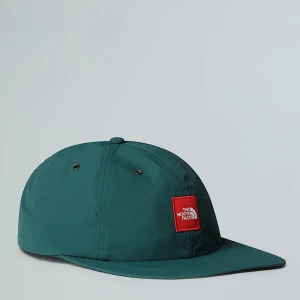 The North Face Nylonowa Czapka Red Box Hunter Green Rozmiar Rozmiar uniwersalny male